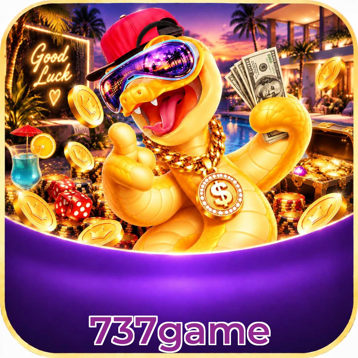 App 737game na tela inicial do iPhone via PWA Safari